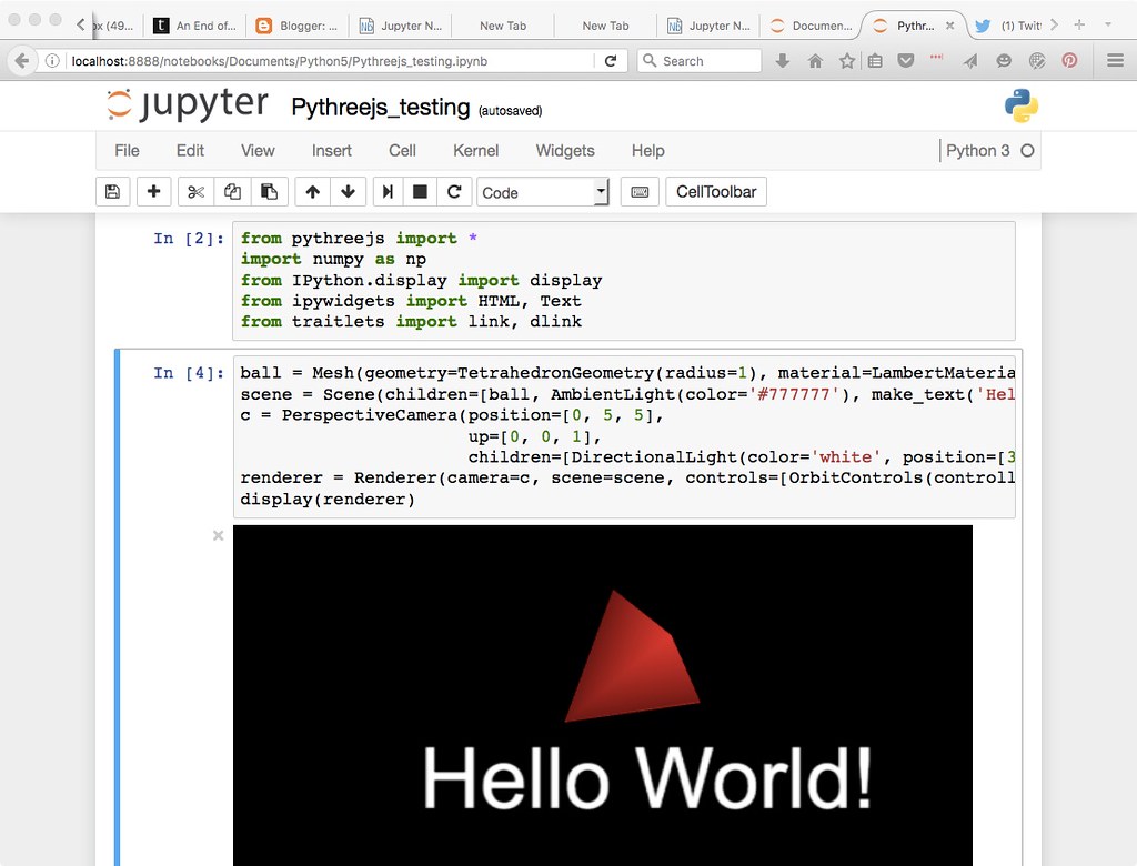 jupyter notebooks